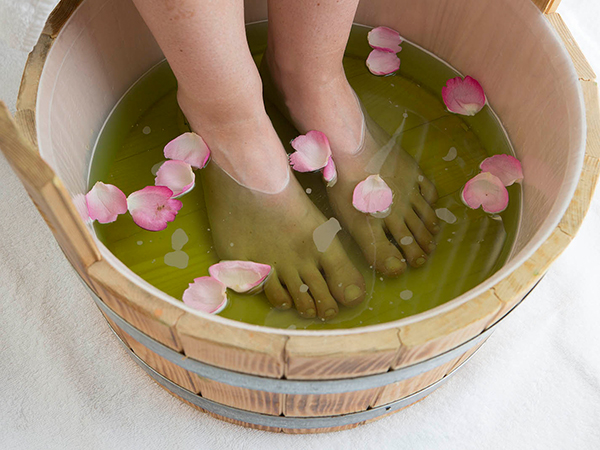 Fußbad & Fußmassage